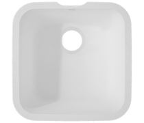 Chậu rửa bát Solid Surface 804 - Glacier White