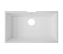 Chậu rửa bát Solid Surface 966 - Glacier White