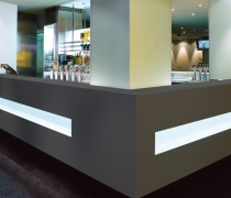 CÔNG NGHỆ KHẮC PHỤC ĐIỂM YẾU CỦA MÀU TỐI CỦA CORIAN SOLID SURFACE