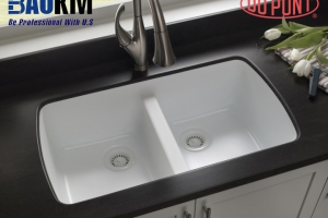 Mẫu chậu rửa Corian solid surface đẹp nhất hiện nay