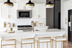 "Hót hòn họt" mẫu mặt đá bếp Solid Surface đẹp nhất năm 2024