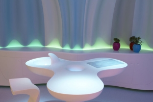 Khả Năng Xuyên Sáng của dòng đá nhân tạo solid surface Corian