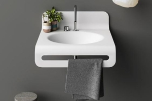 Những mẫu lavabo đẹp làm từ đá Solid Surface Corian