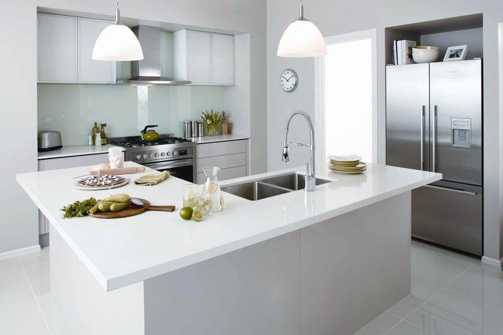 đá solid surface ốp bếp