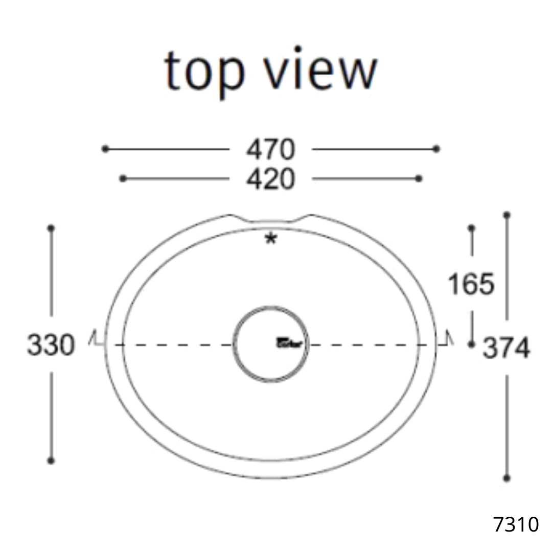 lavabo 7310