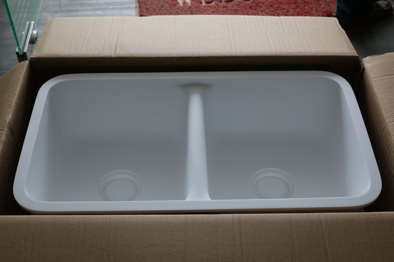 chậu rửa bát đá solid surface