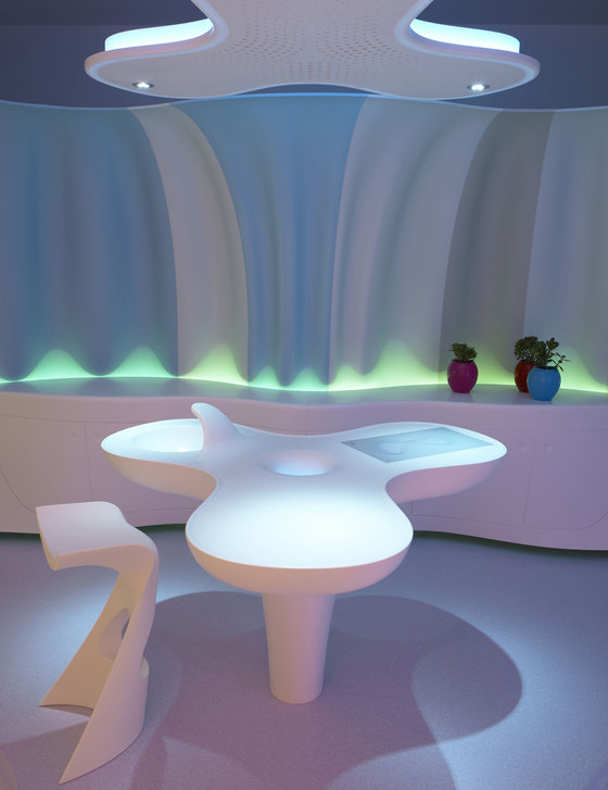 corian solid surface xuyên sáng