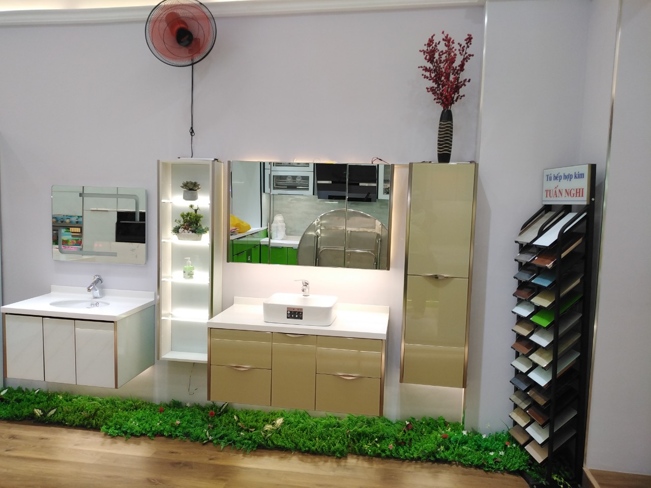 showroom đá bếp