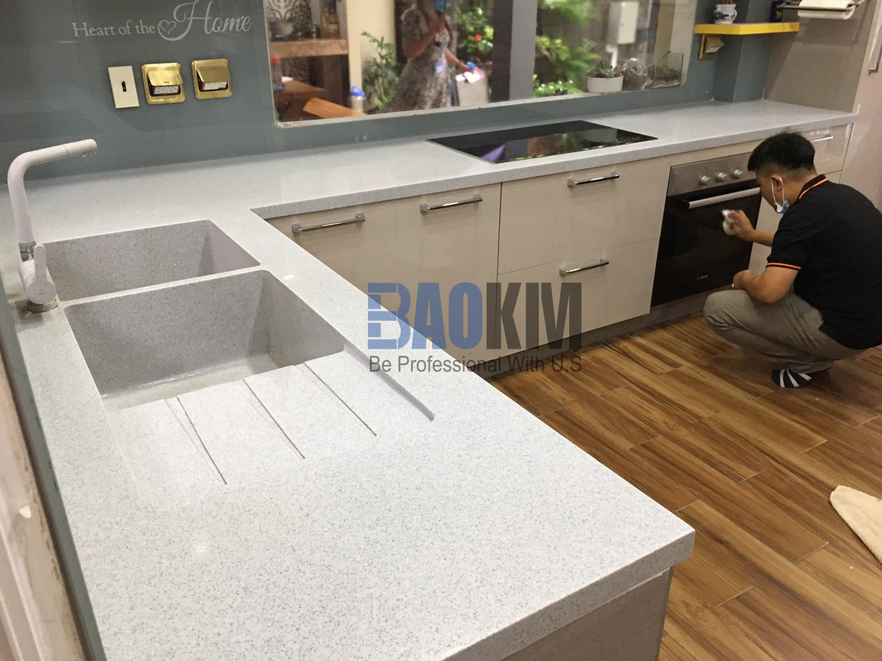 bảo dưỡng đá solid surface