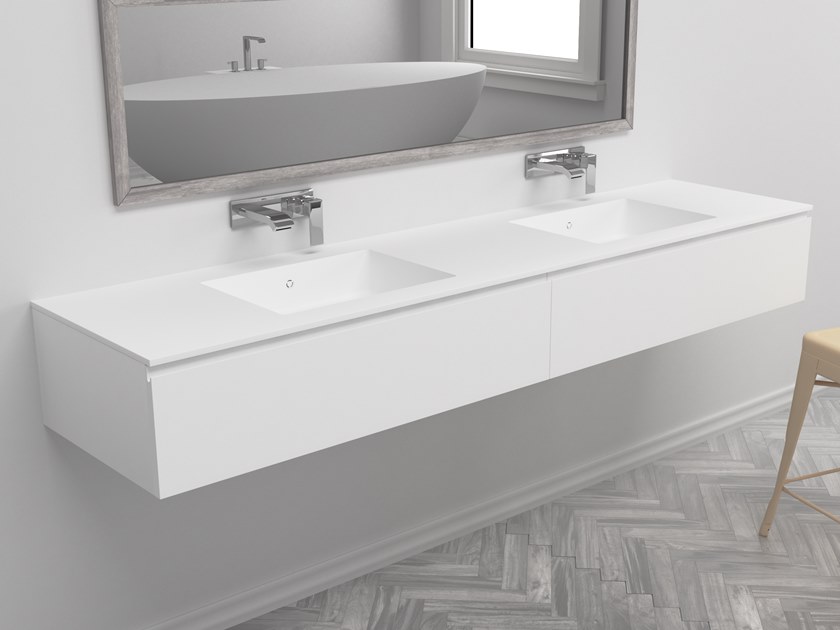 mặt lavabo đá nhân tạo