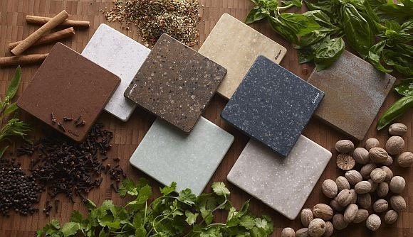 các mẫu đá solid surface