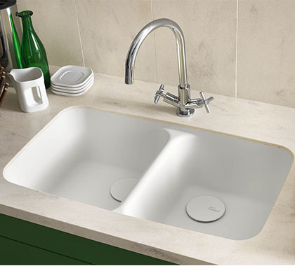 chậu rửa bát đá solid surface 