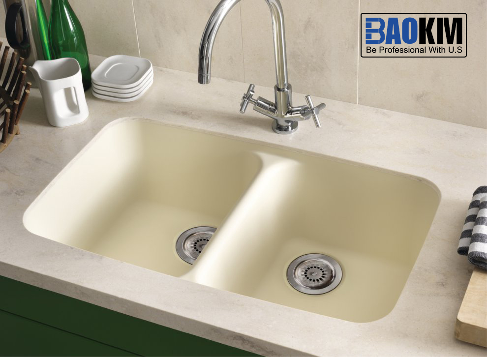 bồn rửa chén bằng đá nhân tạo