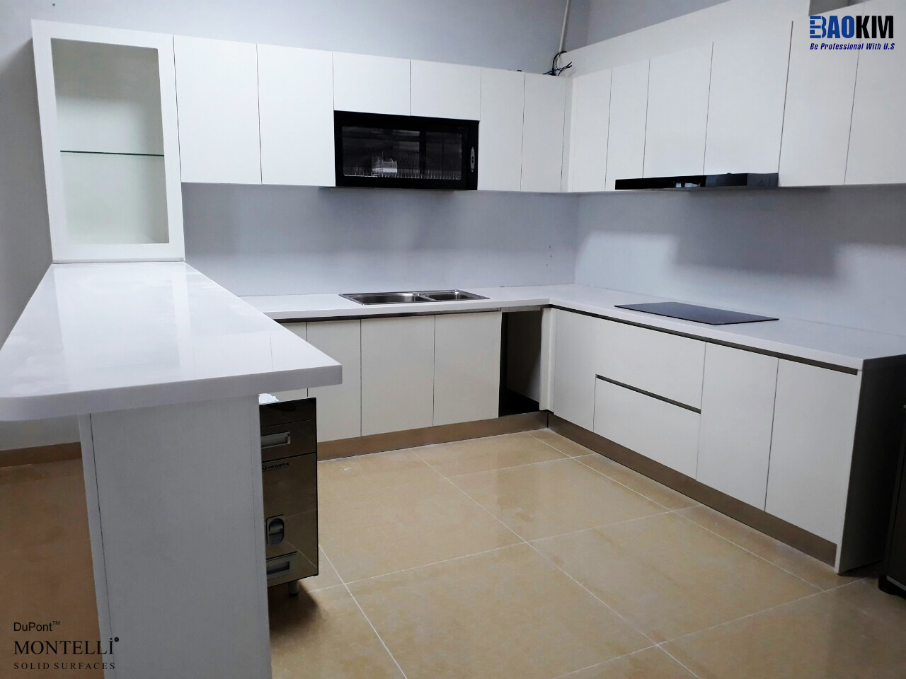 Đá nhân tạo mặt bếp