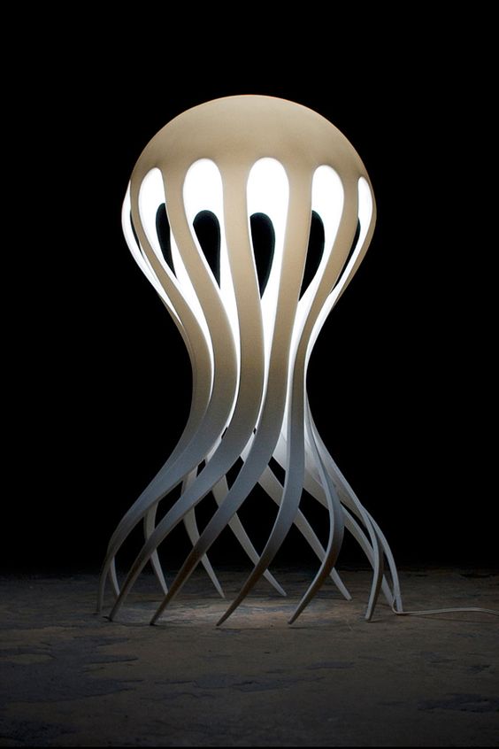 đèn trang trí đá solid surface