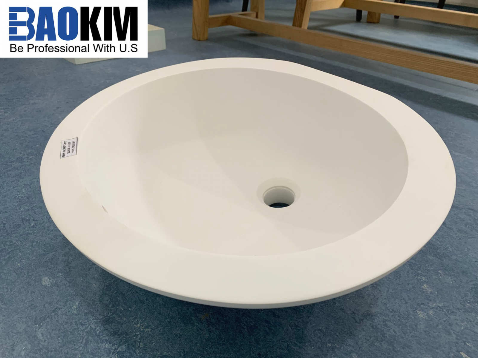 lavabo âm bàn đá
