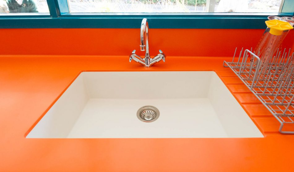 chậu rửa corian solid surface