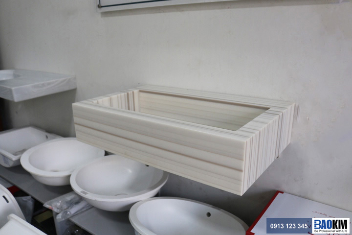 mẫu bàn đá lavabo
